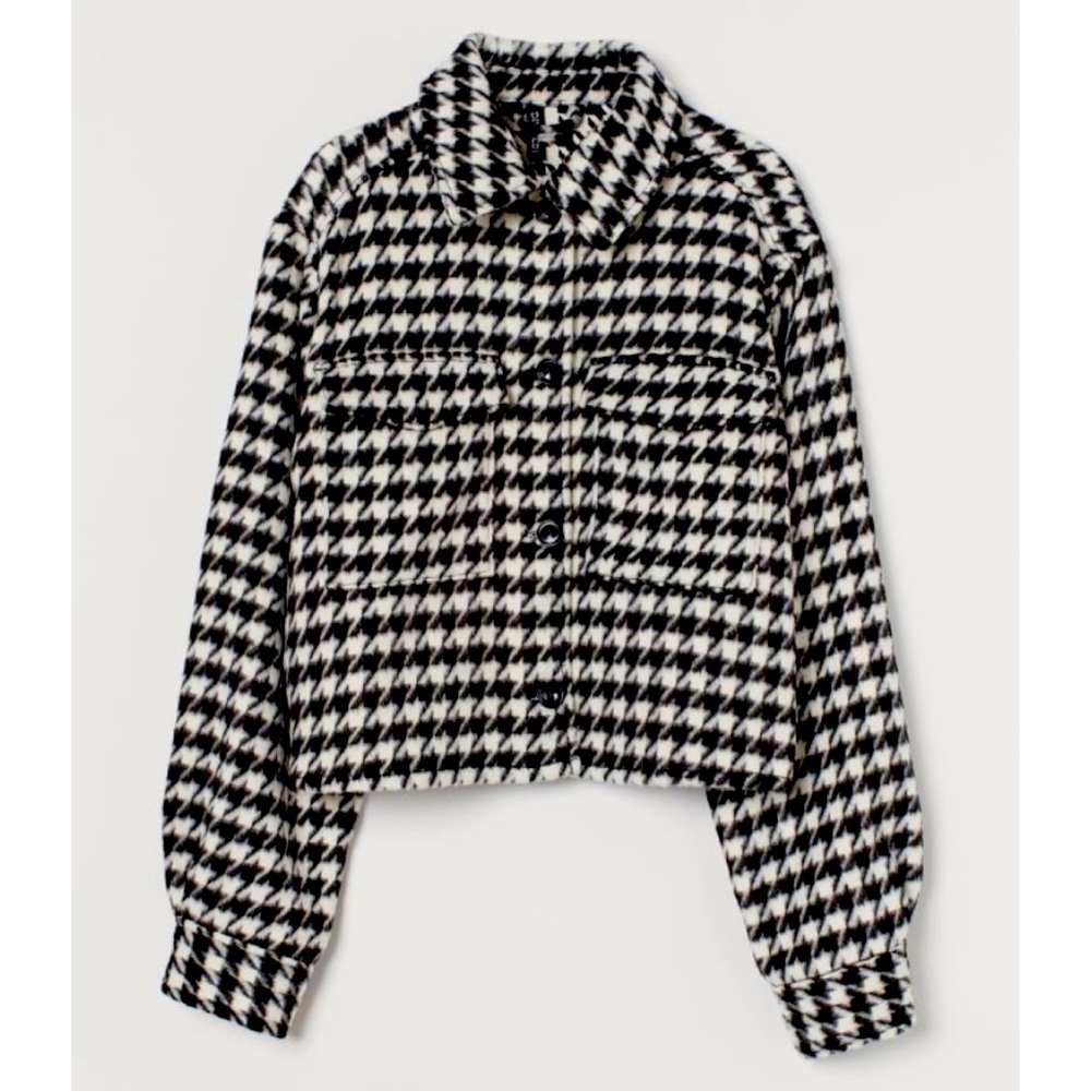 H&M Crop Shirt Jacket